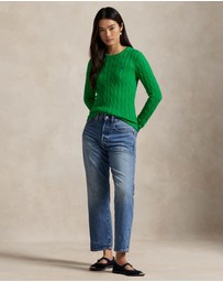 Polo Ralph Lauren - Cable-Knit Cotton Crewneck Sweater