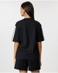 adidas Sportswear - Essentials 3-Stripes Boyfriend Tee