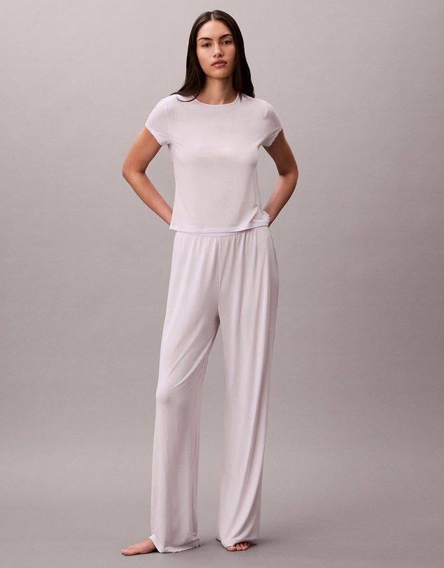Calvin Klein - Modal Drop Needle Wide Leg Pants