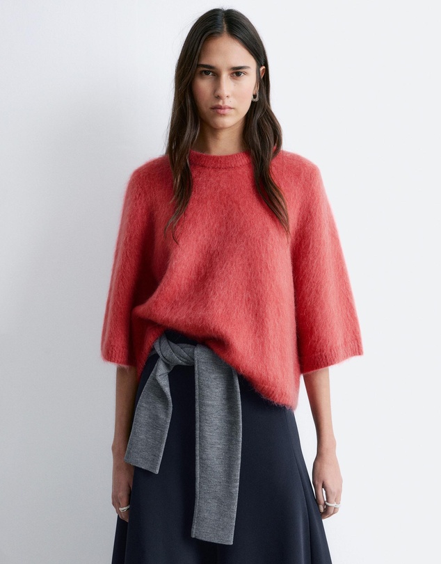 & Other Stories - Mohair-Blend Knitted T-Shirt