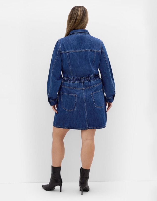 City Chic - Liora Denim Mini Dress