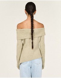 Staple the Label - Alba Off Shoulder Knit