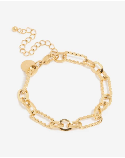 Lovisa - Waterproof Gold Plated Stainless Steel Multi-Link Chain Bracelet