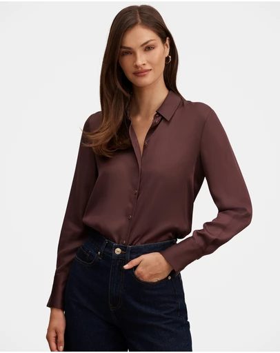 Forever New - Coco Satin Shirt