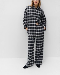 UNISON - Check Pull On Pant
