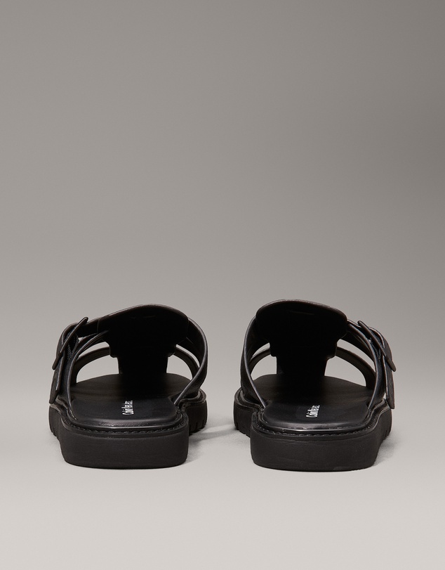 Calvin Klein - Leather Fisherman Sandals