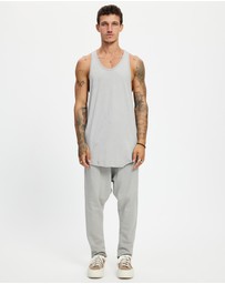 Surrounded By Ghosts - The Travertine Cotton Singlet