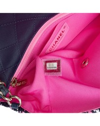 Pre-Loved by Azura Reborn - Pre-Loved Mini Rectangular Classic Multicolor Cotton Stitched Single Flap
