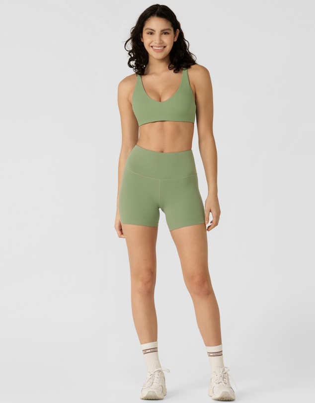 Lorna Jane - Lotus No Chafe Phone Pocket 12cm Bike Shorts