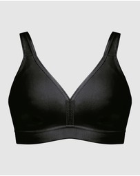 Naturana - Athleisure Cotton Padded Strap Wirefree Bra