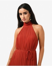 Forcast - Shelly Chiffon Pleated Dress