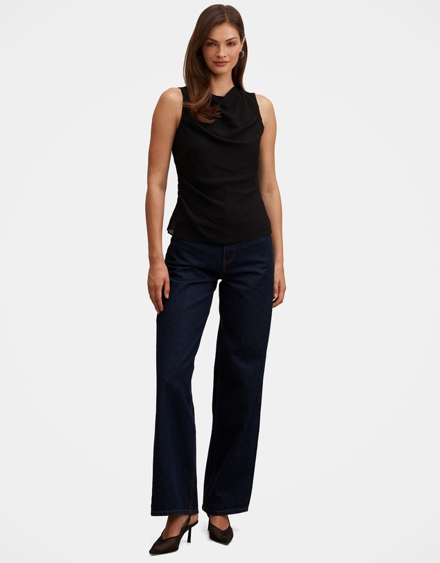 Forever New - Tiffany Draped Sleeveless Top