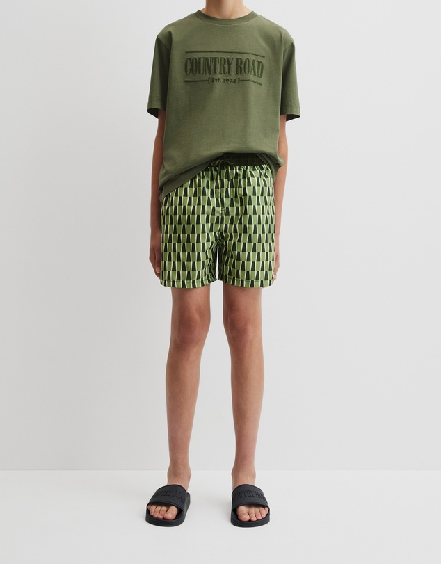 Country Road - Teen Stripe Detail Board Short
