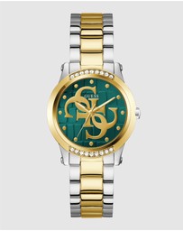 GUESS - Guess Ladies 2-Tone 36mm Analogue Watch