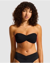 Seafolly - Twist Bandeau Bikini Top