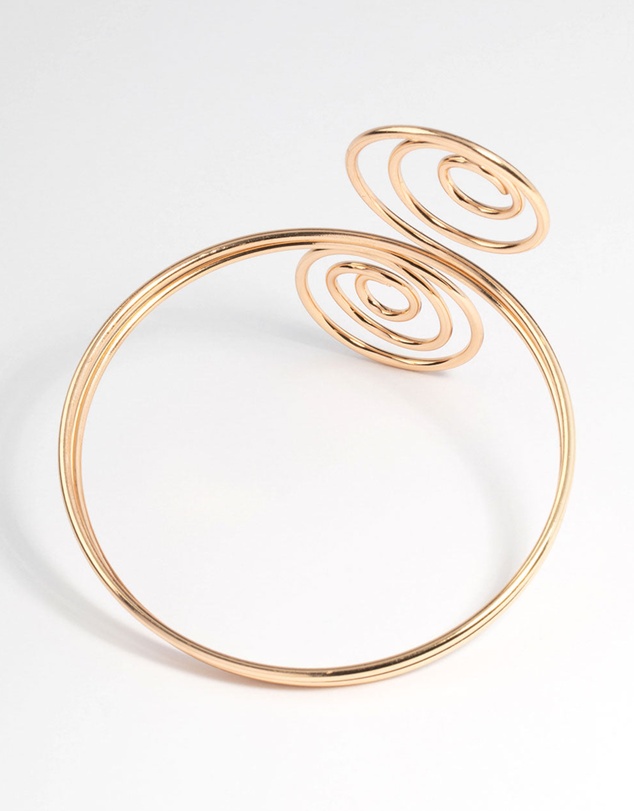 Lovisa - Gold Swirl Arm Cuff