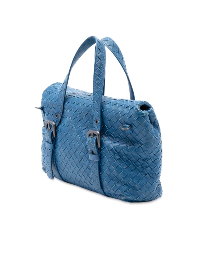 Pre-Loved by Azura Reborn - Pre-Loved Nappa Intrecciato Flap Satchel