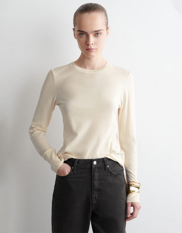 COS - Cotton-Jersey Long-Sleeve Top