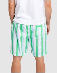 Sant And Abel - Men's Drawbertson Wild Stripes Sleep Shorts