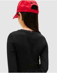 Tommy Hilfiger - Punto Long Sleeve Skater Dress - Kids