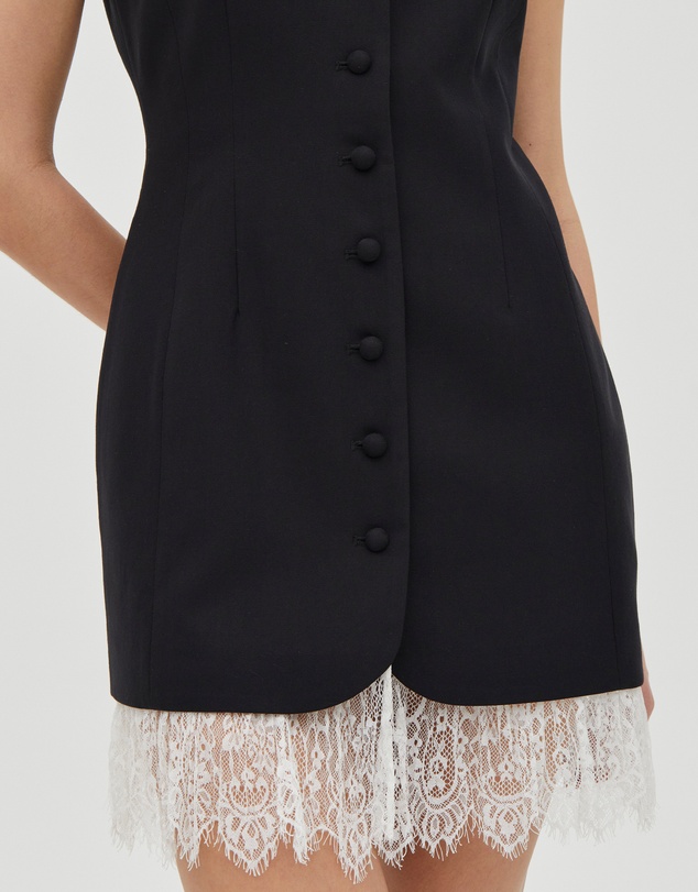 Third Form - Nocturne Lace Trim Mini