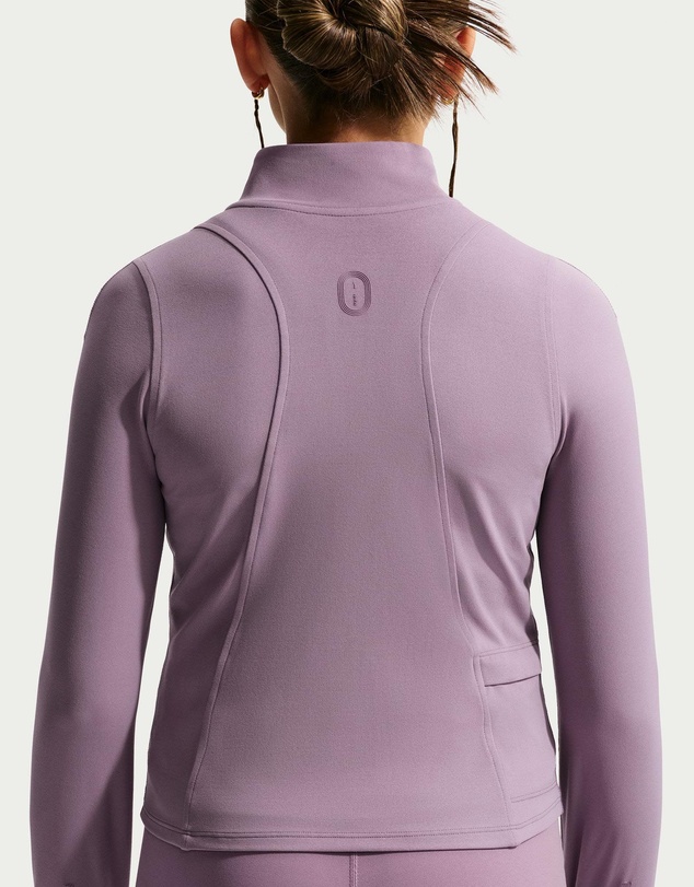 Nike - MAVN Dri-FIT Fitted Full-Zip Long-Sleeve Top - Teens