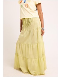 Subtitled - Provence Maxi Skirt