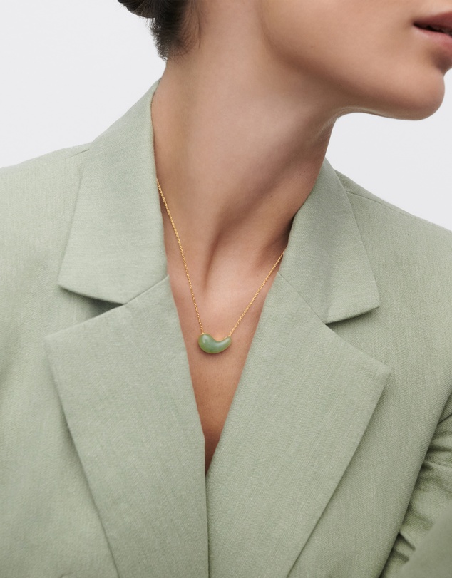 PDPAOLA - Green Aventurine Aura Necklace