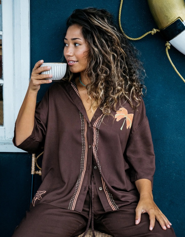 Billabong - Womens Vacay Mode Button-down Shirt