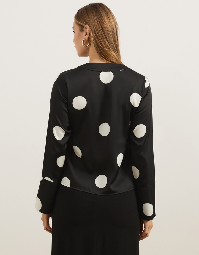 Atmos&Here - Nara Polka Dot Blouse