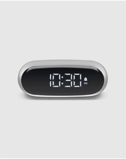 Lexon - Lexon Minut Mini Alarm Clock - Alu Polish