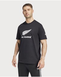 adidas Performance - All Blacks Logo Tee Mens