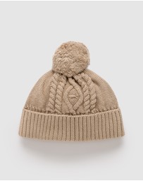 Purebaby - Cable Beanie -Kids-Babies