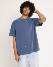 Black Noise White Rain - Trashed T-Shirt