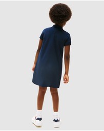 Tommy Hilfiger - Contrast Crew Neck Polo Dress - Kids