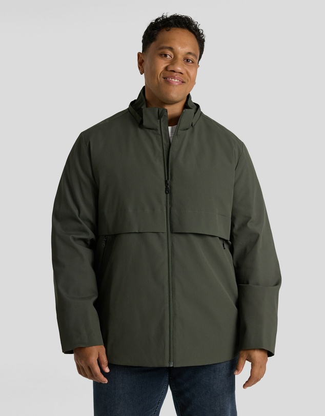 Johnny Bigg - Textured Hooded Parka