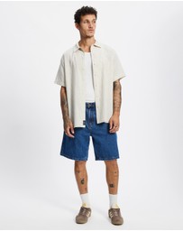 Thrills - Mid Slacker Relaxed Long Denim Shorts