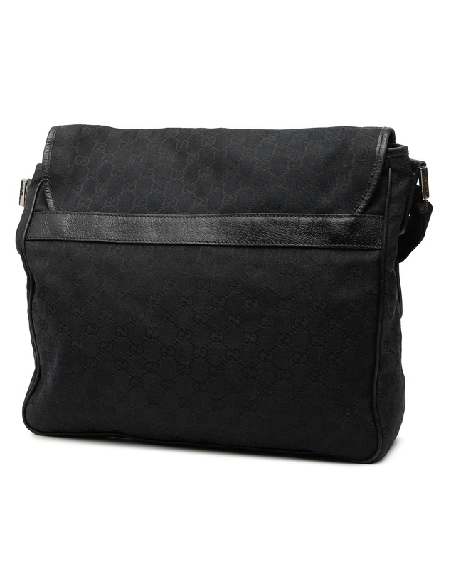 Pre-Loved by Azura Reborn - Pre-Loved GG Canvas Flap Messenger Bag