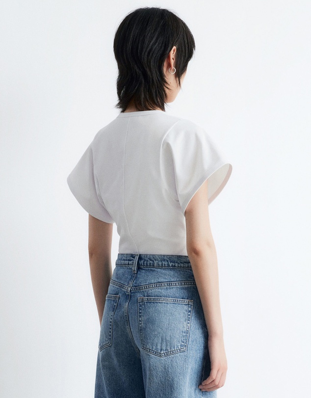 & Other Stories - Scoop-Neck T-Shirt