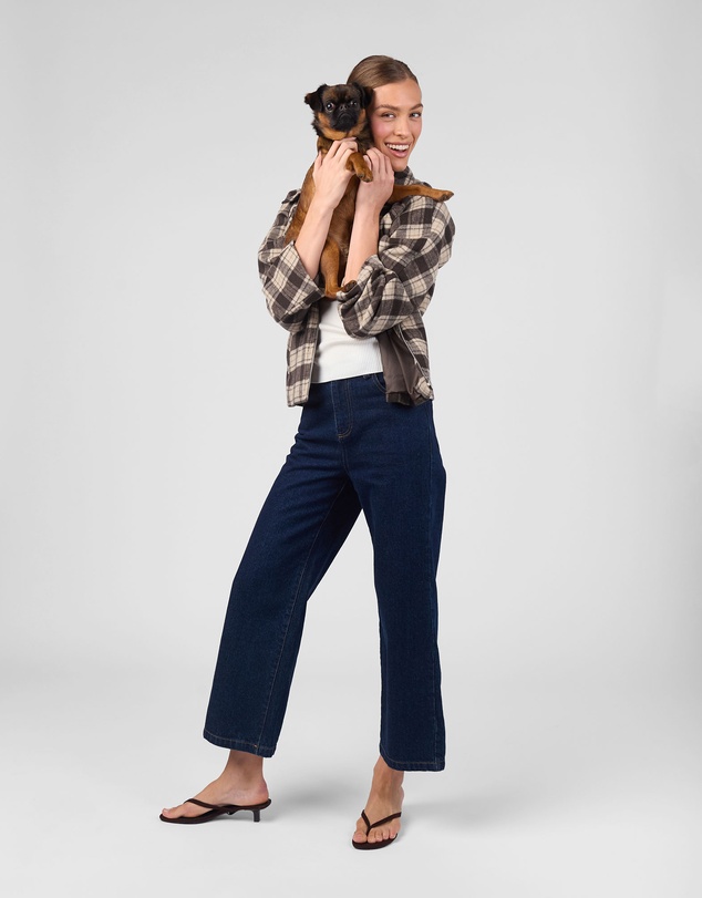 MVN - Plaid Short Jacket