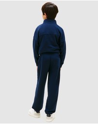 Tommy Hilfiger - Boys Logo Embroidery Terry Joggers - Teens