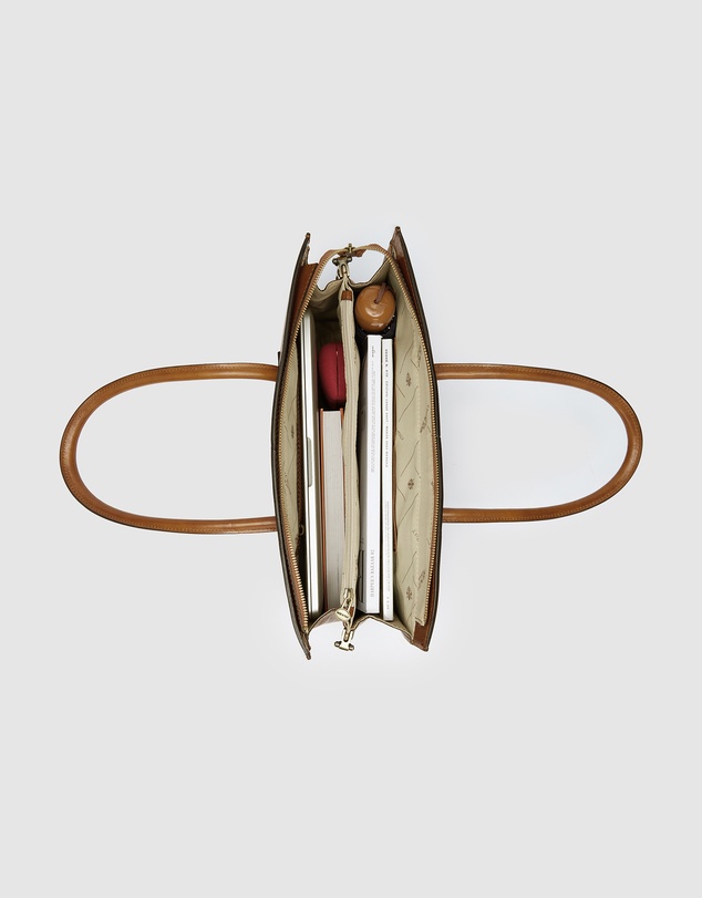Florence - The Florence Tan Leather Tote Work Bag