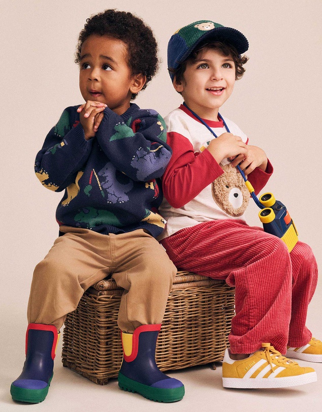 Huxbaby - Colour Block Cord Panel Cap - Babies-Kids