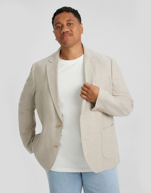 Johnny Bigg - Turin Linen Blend Blazer