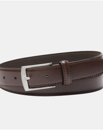 Buckle - Austin. Classic Leather Belt. 30mm width.