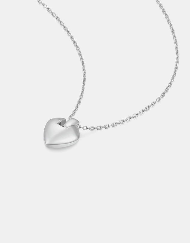 Ania Haie - Ania Haie Silver Shield Pendent Necklace
