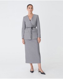Forcast - Aaria Collarless Blazer