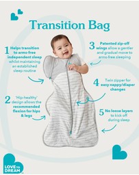 Love to Dream - Transition Bag 2.5 TOG Quilted Stretch Cotton Dreamer in Olive