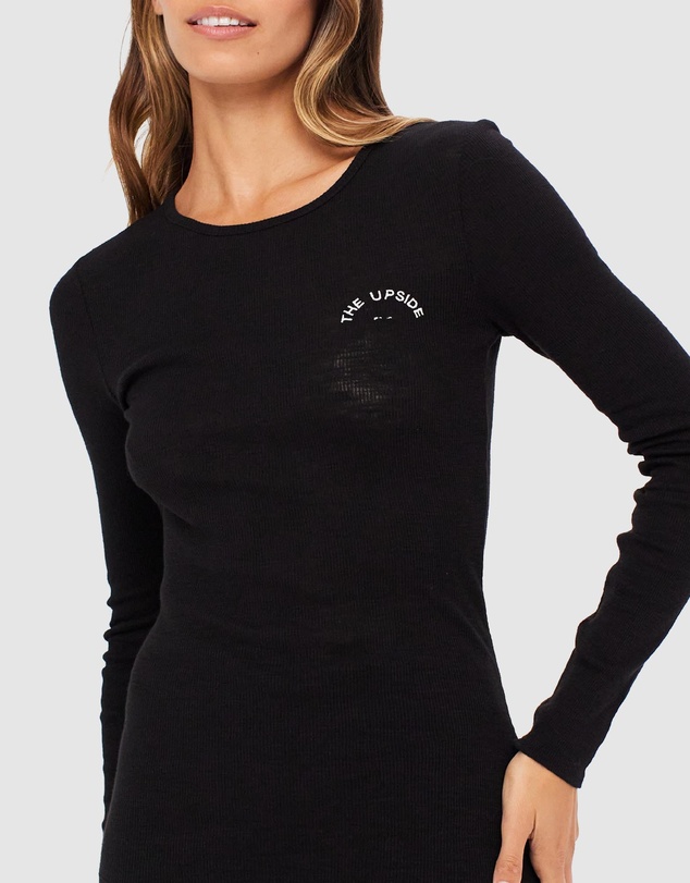 The Upside - Rib Chrissy Long Sleeve Top