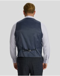 Johnny Bigg - Henry Check Stretch Waistcoat